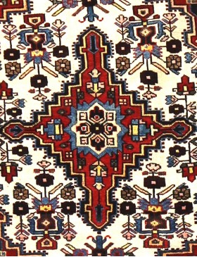 Rot Persien Hamadan Patina  150 x 110 cm