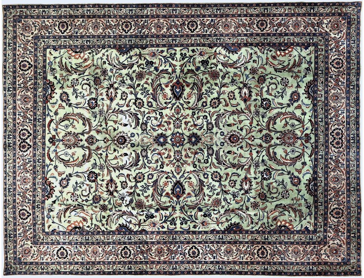 Grün Persien Kashan Patina  370 x 290 cm