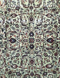Grün Persien Kashan Patina  370 x 290 cm