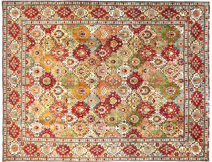 Mehrfarbig Persien Tabriz Patina  390 x 292 cm