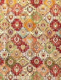 Mehrfarbig Persien Tabriz Patina  390 x 292 cm