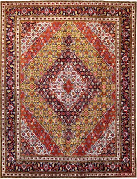 Flerfärgad Persien Tabriz Patina  386 x 298 cm