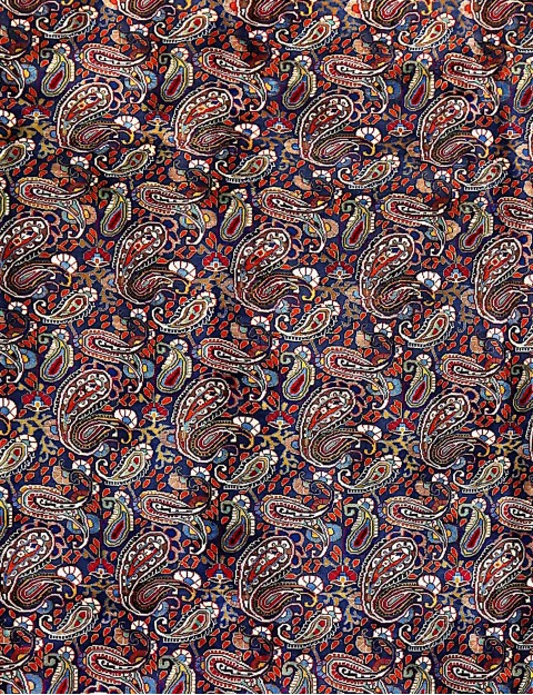 Blau Persien Kashmar Patina  372 x 293 cm