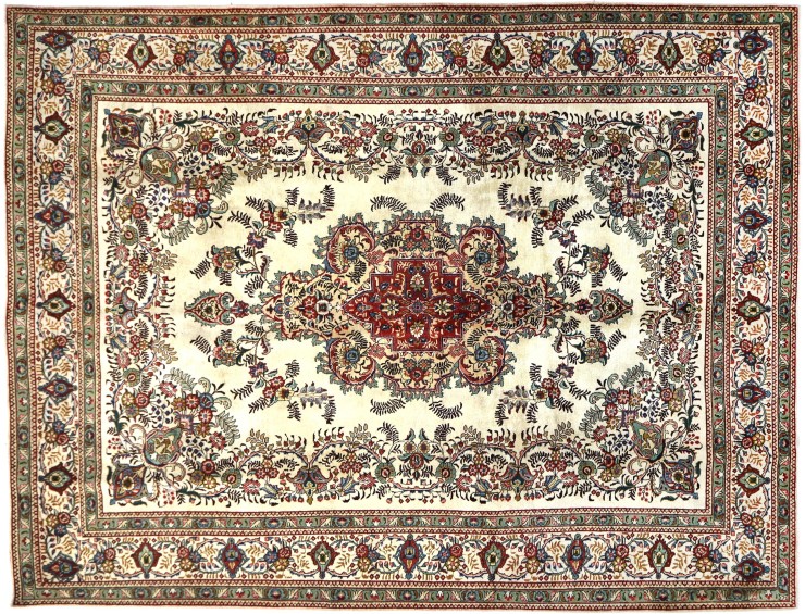Beige Persien Tabriz Patina 402 x 294 cm