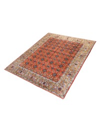 Röda Persien Tabriz Patina  344 x 254 cm