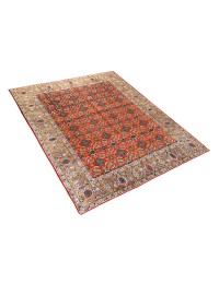 Röda Persien Tabriz Patina  344 x 254 cm