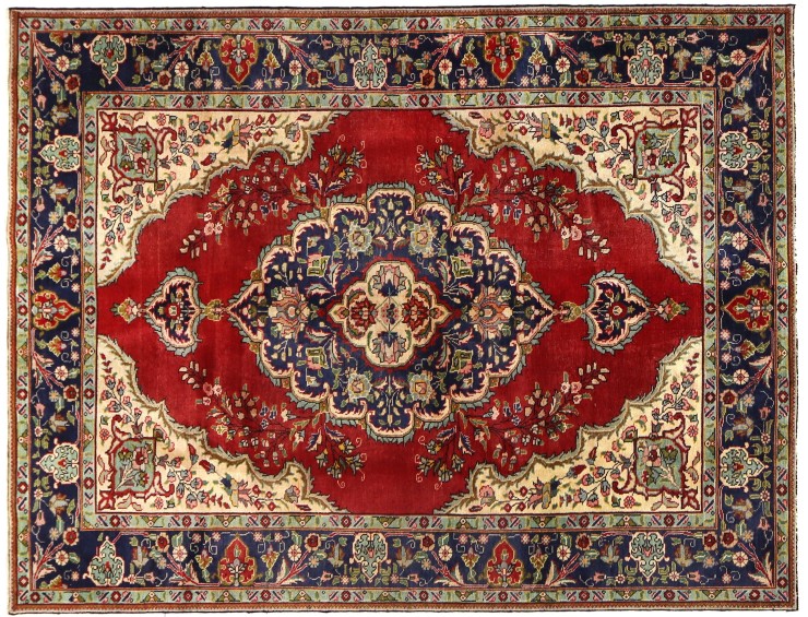 Red  Persia Tabriz Patina  300 x 195 cm