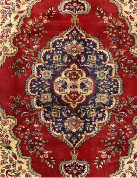 Rød Persia Tabriz Patina  300 x 195 cm