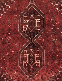 Rood Perzië SHIRAZ Patina 207 x 160 cm - view 4