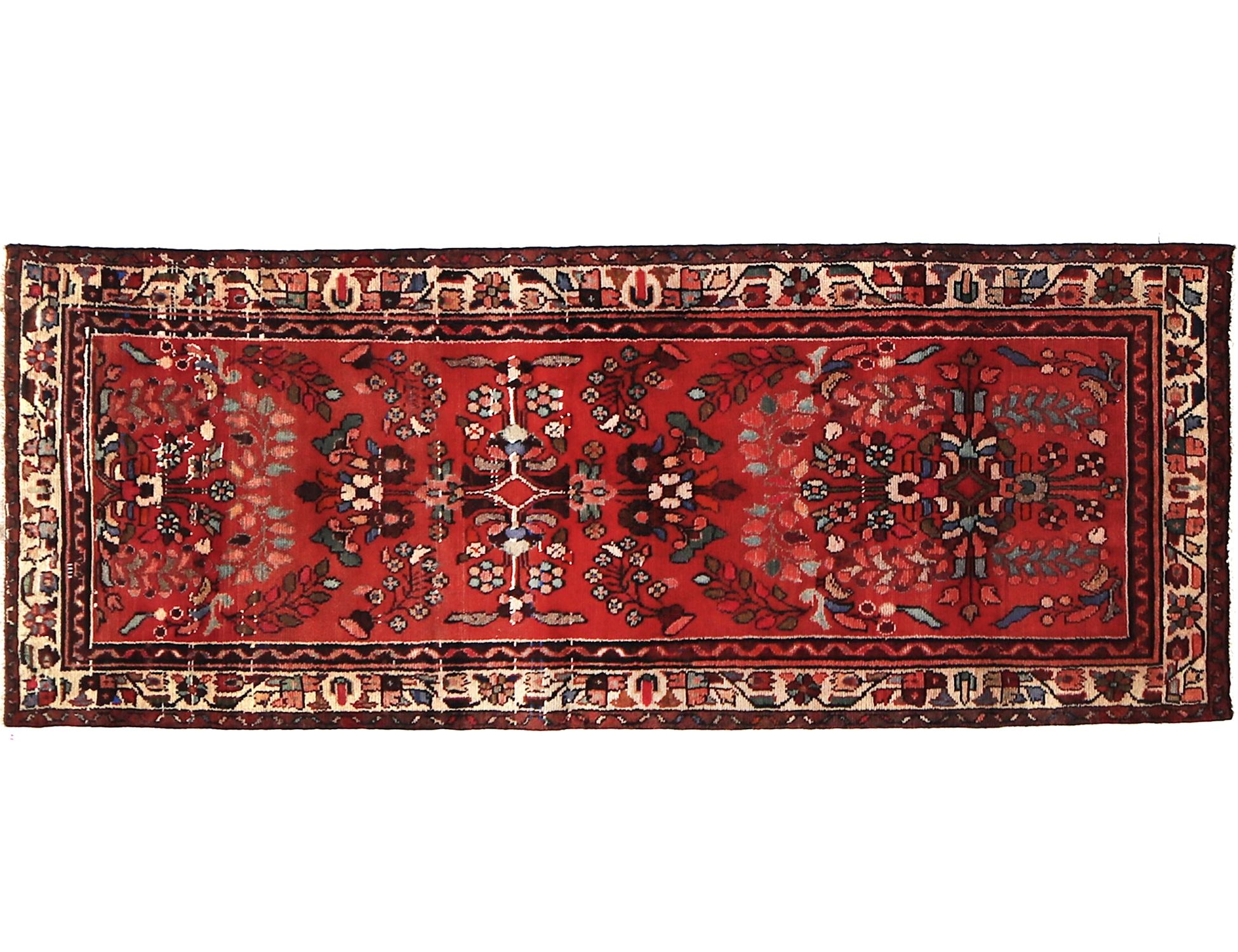 Hamadan Patina  rot <br/>228 x 89 cm