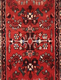 Rood Perzië Hamadan Patina 228 x 89 cm - view 4