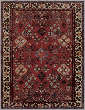 Röda Persien Hamadan Patina  212 x 128 cm