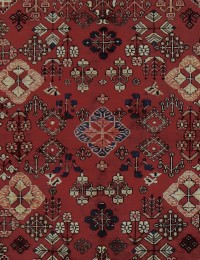 Rot Persien Hamadan Patina 212 x 128 cm - view 4