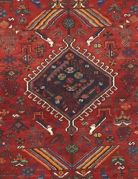 Rød persia SHIRAZ Patina 257 x 180 cm - view 4