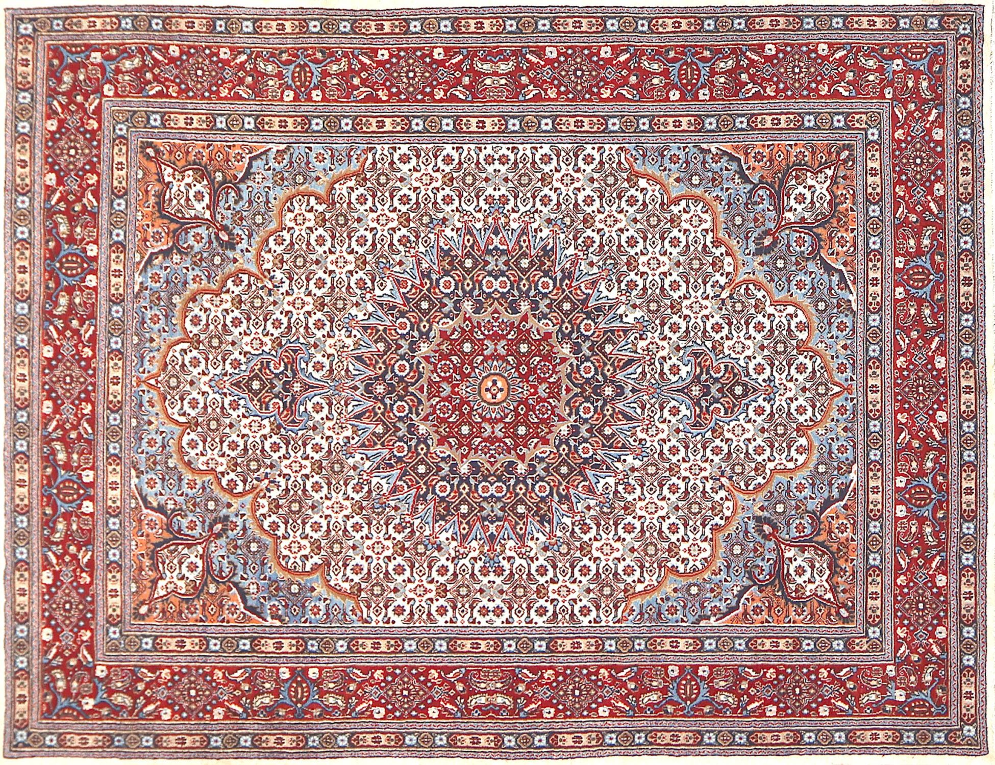 Moud Patina  blue <br/>303 x 210 cm