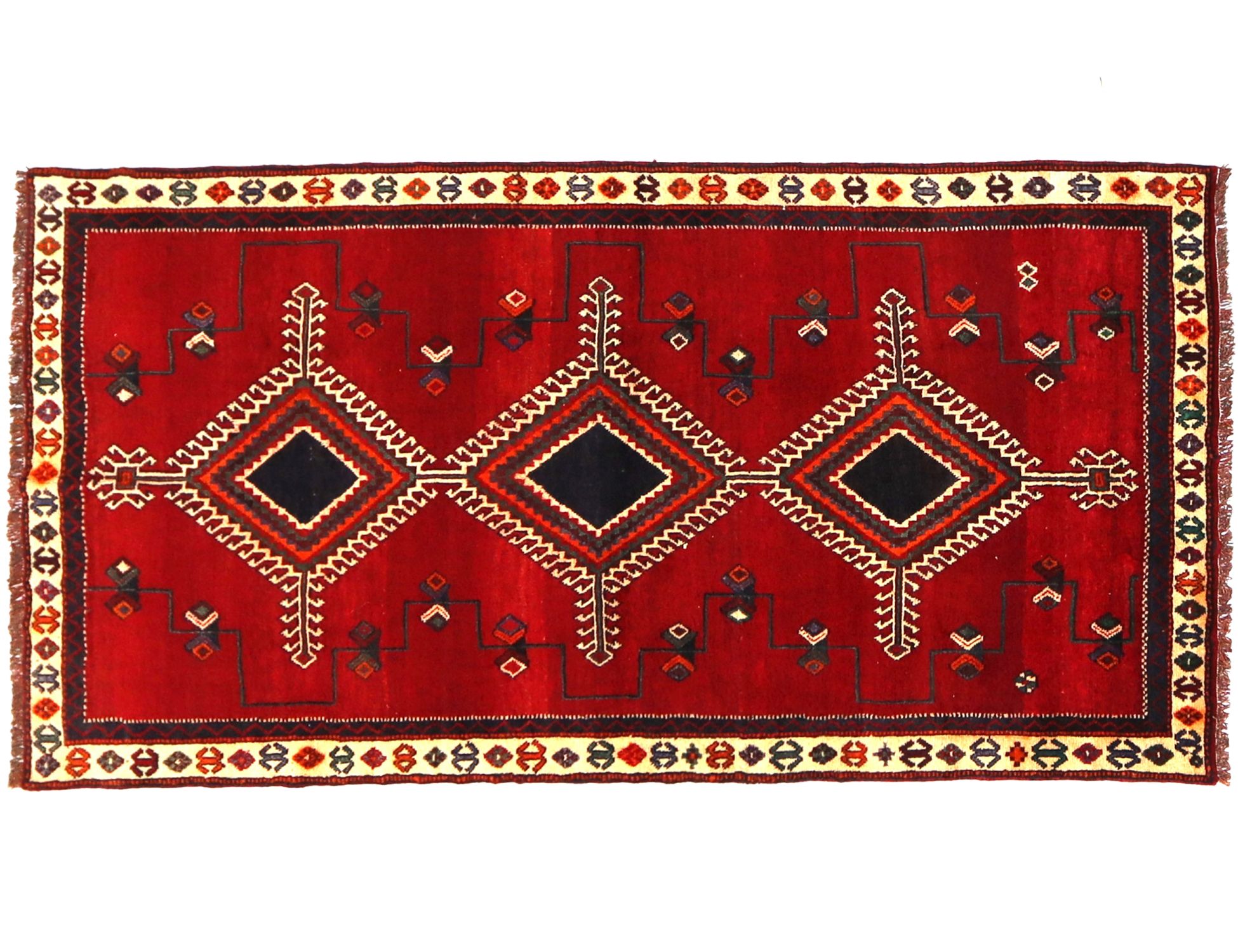 SHIRAZ Patina  red  <br/>225 x 116 cm