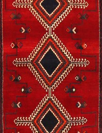 Rosso Persiano SHIRAZ Patina 225 x 116 cm - view 4