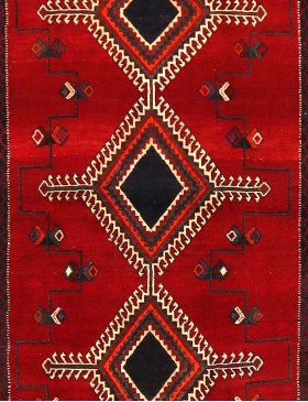 Röda Persien SHIRAZ Patina  225 x 116 cm