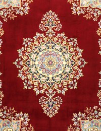 Röda Persien Kerman Patina  370 x 280 cm