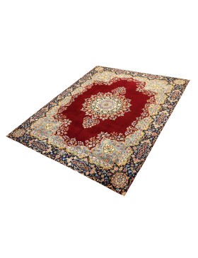 Röda Persien Kerman Patina  370 x 280 cm