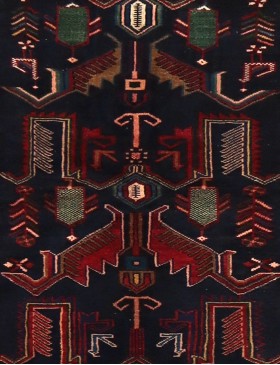 Blau Persien Hamadan Patina  210 x 125 cm