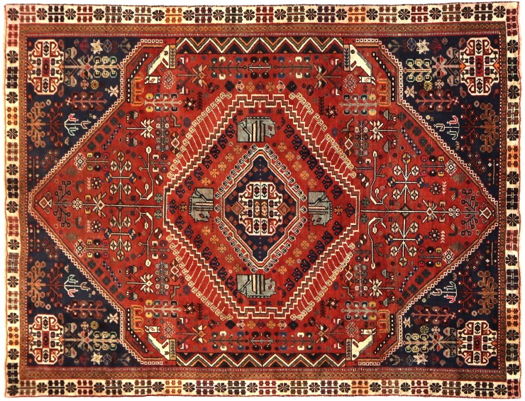 Rouge Persan Shiraz Patina 276 x 190 cm