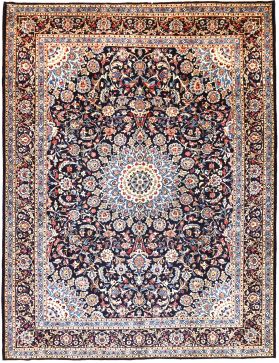 Kashmar Patina 395 x 295 blau