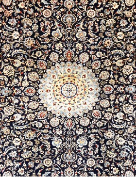 Blå Persien Kashmar Patina  400 x 300 cm