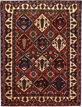 Marron Persan Bakhtiar Patina  195 x 151 cm