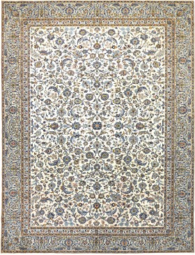 Beige Persia Kashan Patina  385 x 282 cm