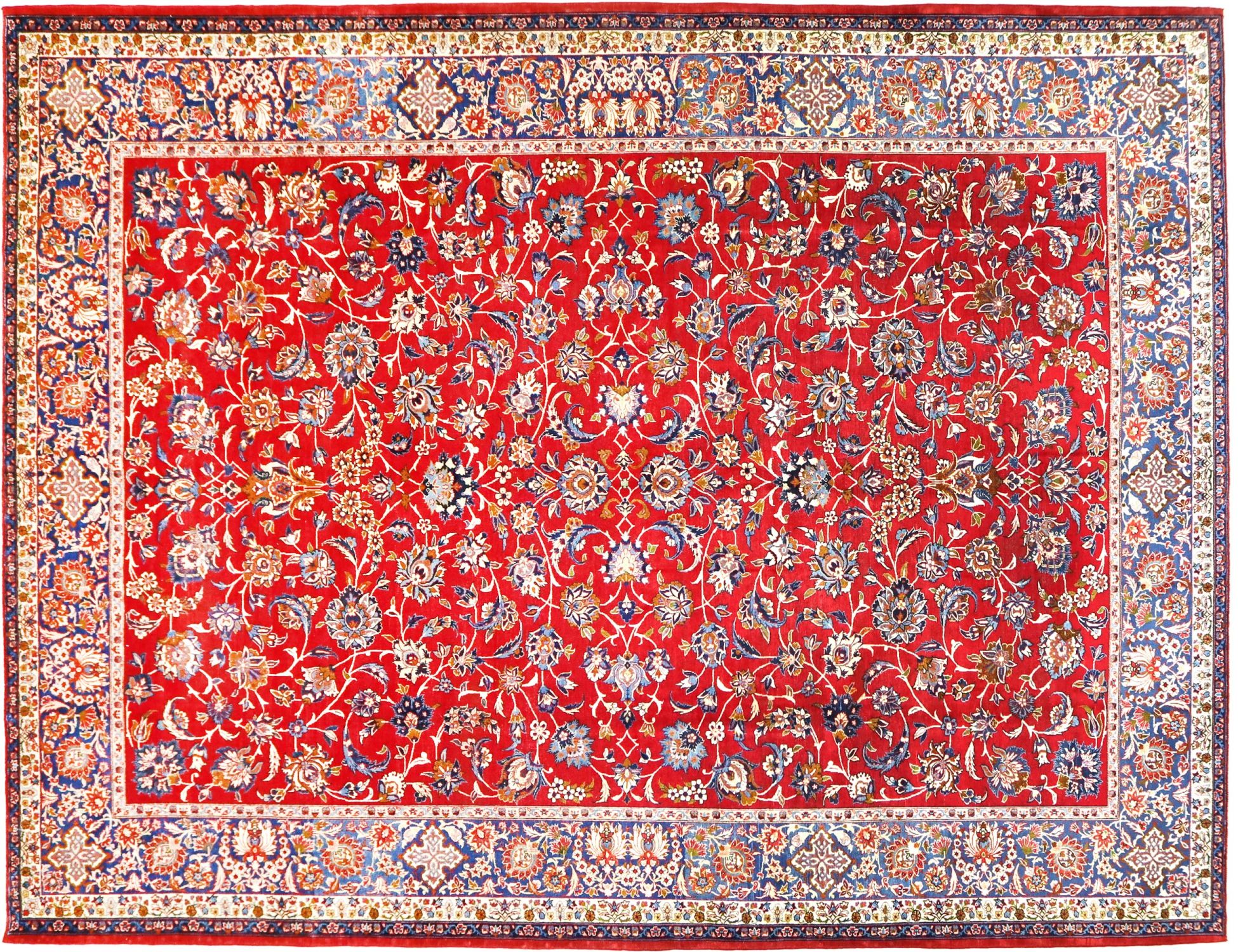 Kashan Patina  rosso <br/>430 x 314 cm