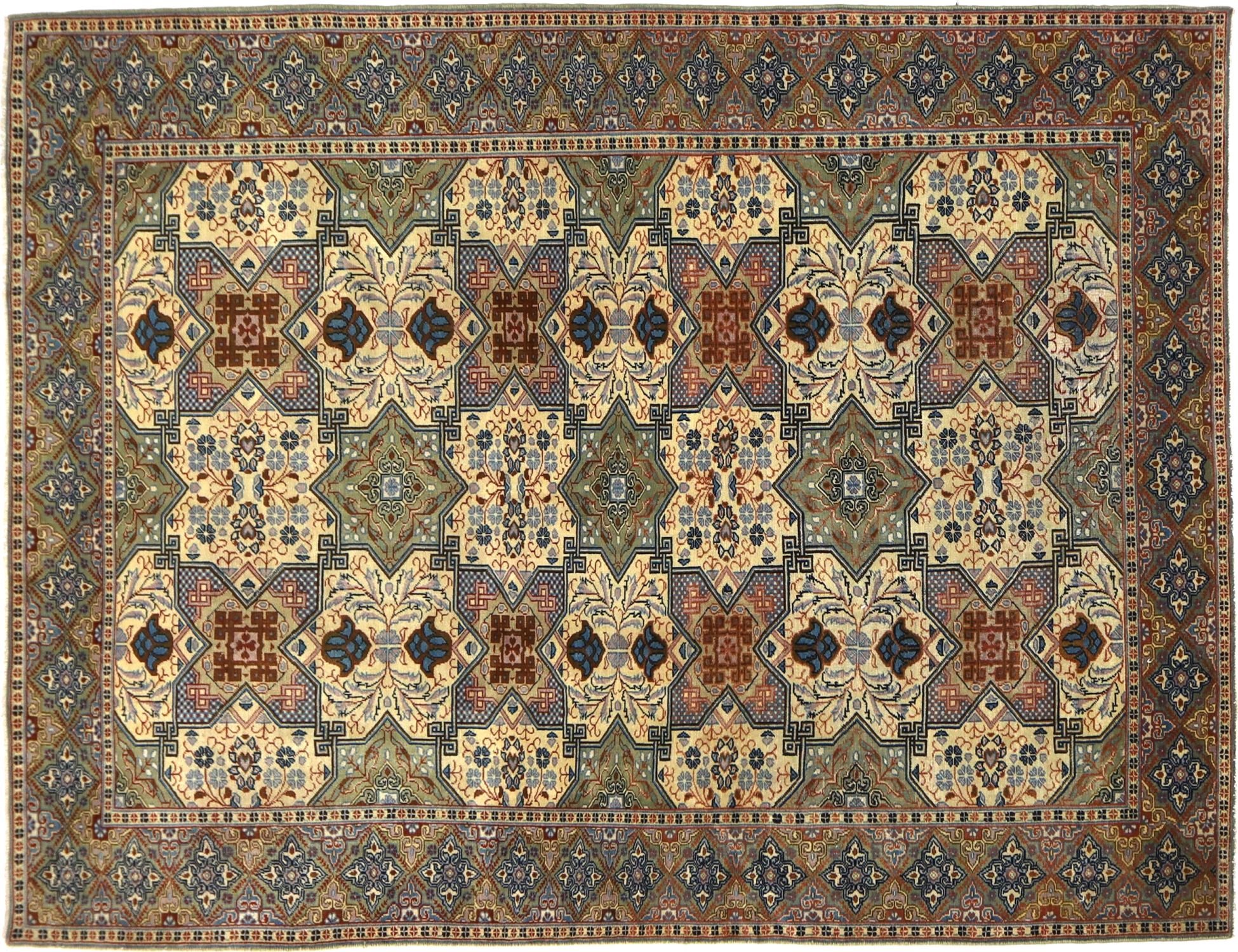 Ardebil Patina  beige <br/>327 x 218 cm