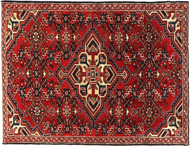 Rojo Persa Hamadan Patina 120 x 73 cm
