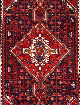 Punainen Persia Hamadan Patina  296 x 155 cm