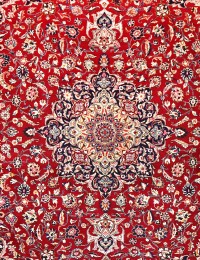 Röda Persien Kashmar Patina  370 x 293 cm