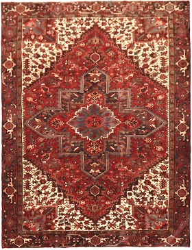 Röda Persien Heriz  323 x 266 cm