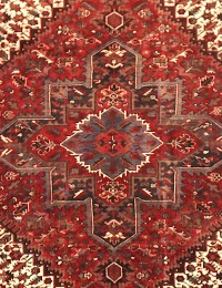 Rouge Persan Heriz  323 x 266 cm
