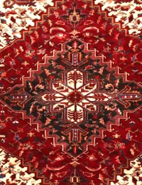 Rot Persien Heriz  282 x 204 cm