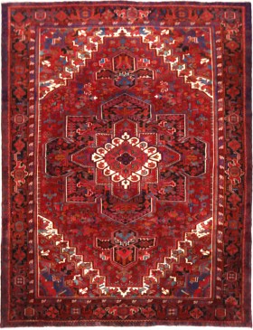 Rouge Persan Heriz  370 x 307 cm