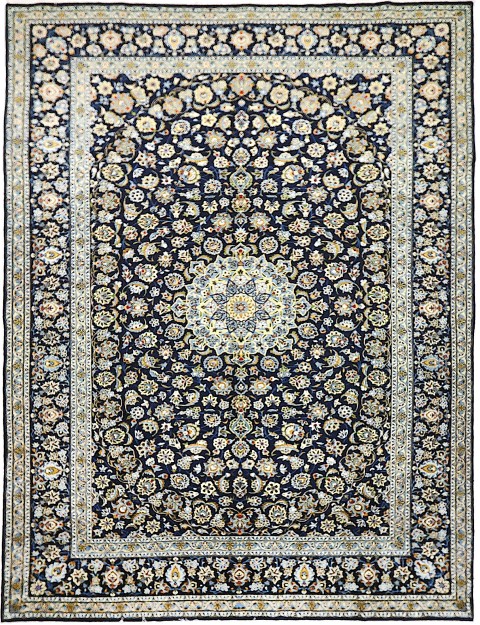 Bleu Persan Kashmar 423 x 286 cm