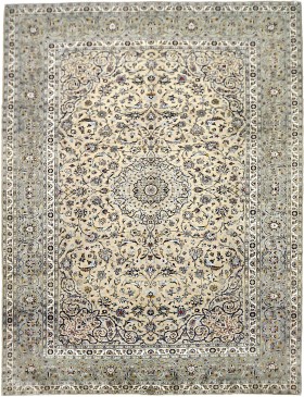 Grön Persien Keshan  400 x 305 cm