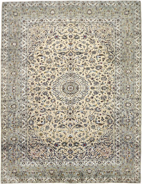 Grün Persien Keshan  400 x 305 cm