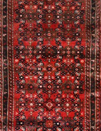 Punainen Persia Hamadan  299 x 75 cm