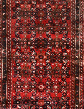 Röda Persien Hamadan  299 x 75 cm