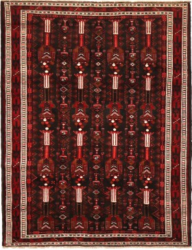 Rot Persien Hamadan  284 x 156 cm