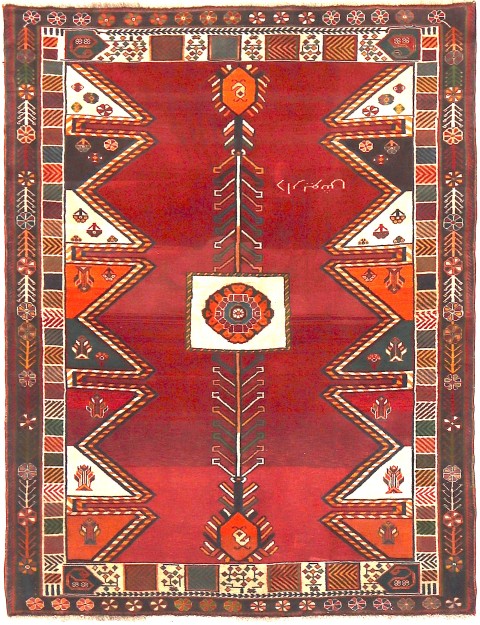 Rouge Persan Hamadan 193 x 129 cm