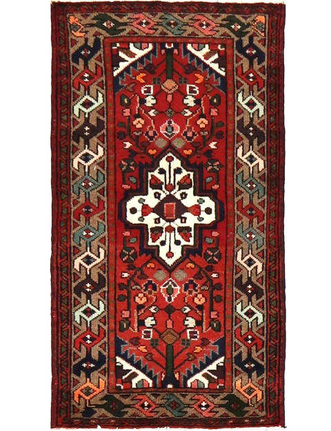 Röda Persien Hamadan  114 x 64 cm