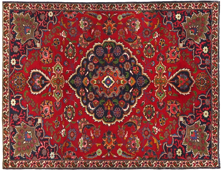 Röda Persien Khorasan  242 x 155 cm