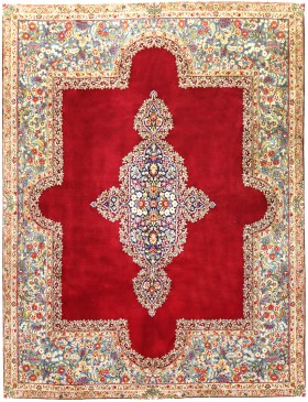 Röda Persien Kerman  326 x 248 cm
