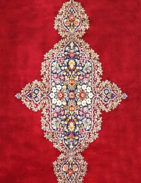 Red  Persia Kerman  326 x 248 cm